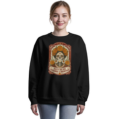 Día de los Muertos La Catrina Marigold Crewneck