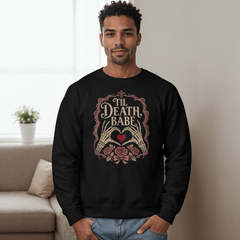 'Til Death, Babe Gothic Romance Crewneck Sweatshirt