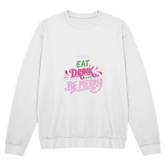 Girly Christmas Graphic Crewneck Sweatshirt