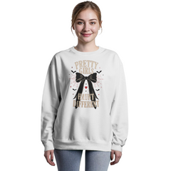 Pretty Girls Haunt Different Gothic Halloween Crewneck