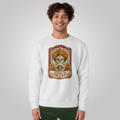 Día de los Muertos La Catrina Marigold Crewneck