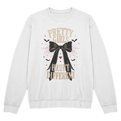 Pretty Girls Haunt Different Gothic Halloween Crewneck