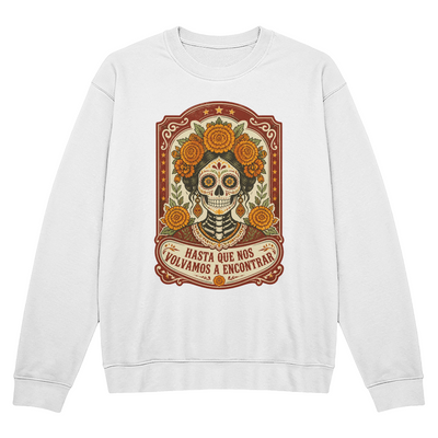 Día de los Muertos La Catrina Marigold Crewneck