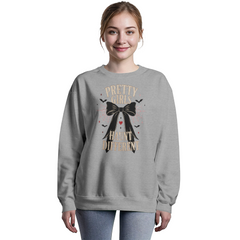 Pretty Girls Haunt Different Gothic Halloween Crewneck
