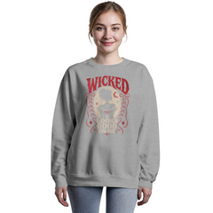 Wicked Looks Good on Me Witchy Halloween Crewneck Sweatshirt