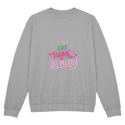 Girly Christmas Graphic Crewneck Sweatshirt